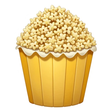 close-up of popcorn in 16 x 9 aspect ratio sticker