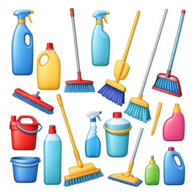Buy me cleaning supplies  sticker