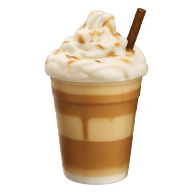caramel frappe sticker