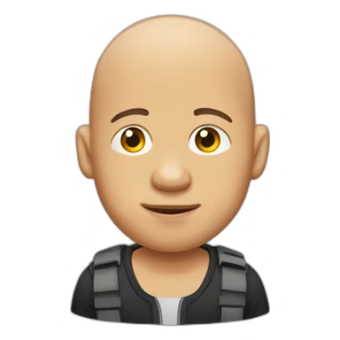 vin diesel with down syndrome sticker