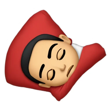 Abdelfattah Al sisi sleeping sticker