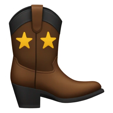 Cowboys boots sticker