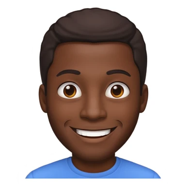 Ear of a black man sticker