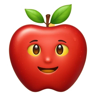 2D emoji-style illustration of the reference image, same camera angle, apple emoji style sticker