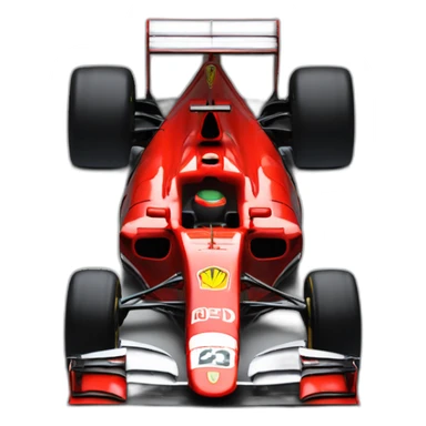 Ferrari SF-24 F1 car sticker