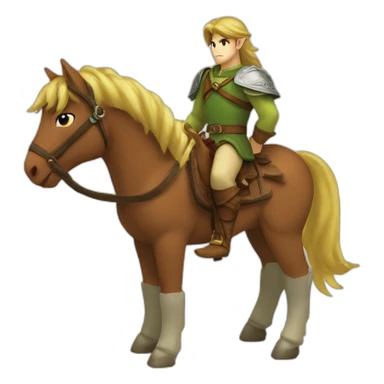 epona the legend of zelda sticker