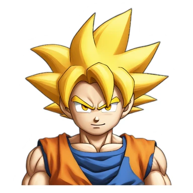 goku super sayajin blue sticker