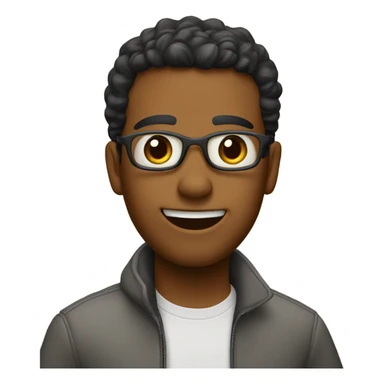 Saying “hi” sticker