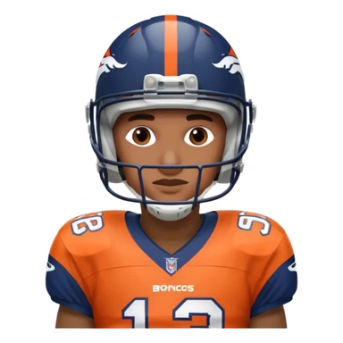 Denver broncos pat surtain sticker