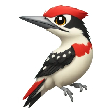 Woodpecker sticker