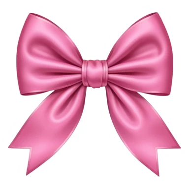 Mašľa ružová sticker