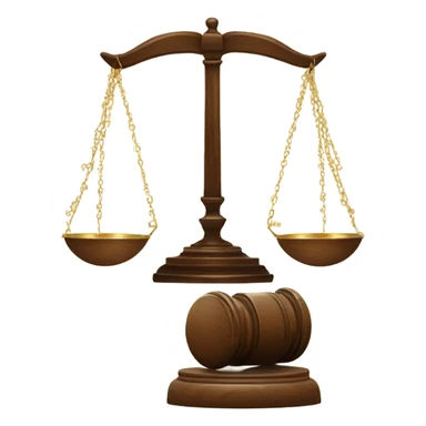 Glasses with gavel  sticker