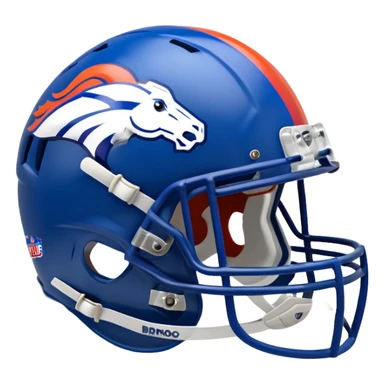 Denver bronco sitting on buffalo bills sticker
