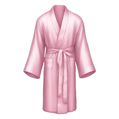 Light pink silk robe sticker