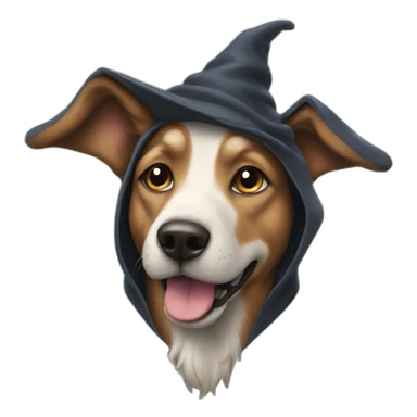 Chien sorcier sticker