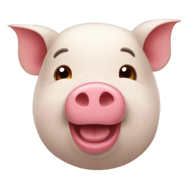Cerdito animado sticker