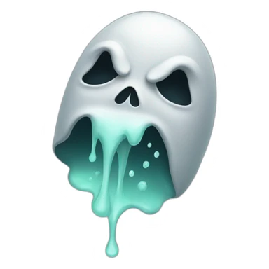Gost who vomits sticker