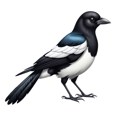 Magpie sticker