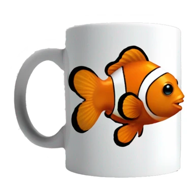 clownfish Nemo als eine Tasse  sticker