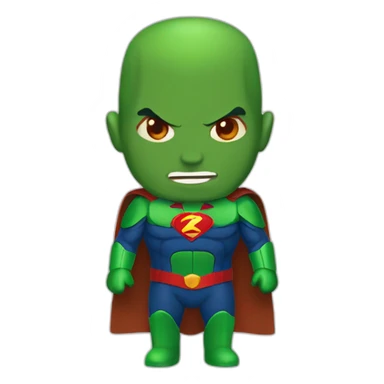 Martian Manhunter sticker