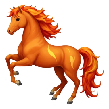 fire horse sticker