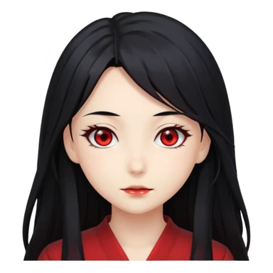 Anime Dragon Lady She/Her sticker