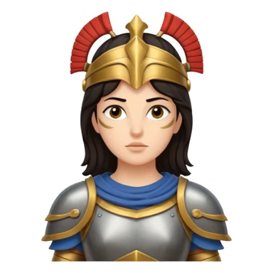 Athena the Greek goddess, dark haired, most important deities in Greek mythology, the daughter of Zeus, associated with: Strategic warfare Wisdom and intellect Craft, engineering, building, navigation Justice and good governance Protection of cities embodys rational, disciplined intelligence sticker