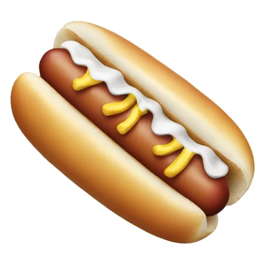 hot dog eating hot dog   sticker