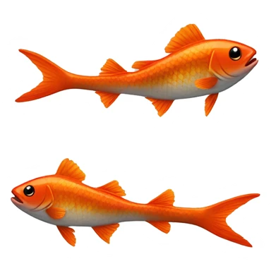 Poisson rouge sticker