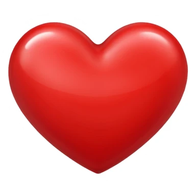 coeur rouge sticker