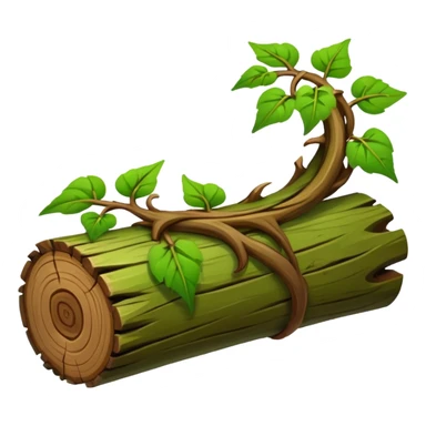 A twisting vine wrapping gently around a fallen log.










































 sticker