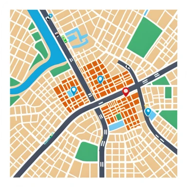 a map of vienna  sticker