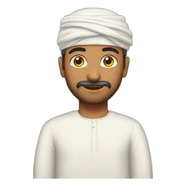 Omani man sticker