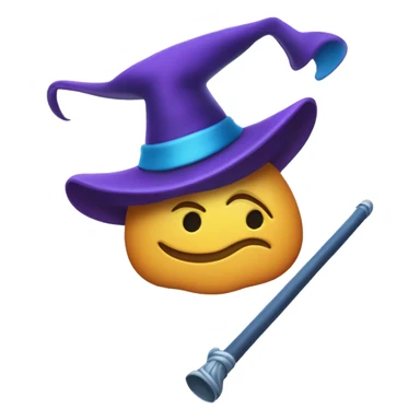 magic hat and wand with warner brothers coloring sticker