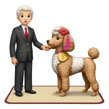 Poodle Dog Meeting and Trial sticker