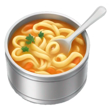 Canned Chicken noodle soup  sticker
