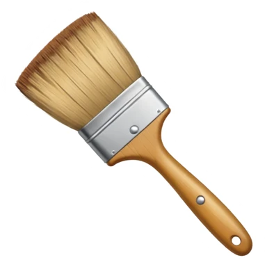 artist's brush sticker