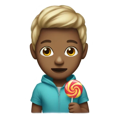 Me wearing a hoodie with a lollipop  sticker