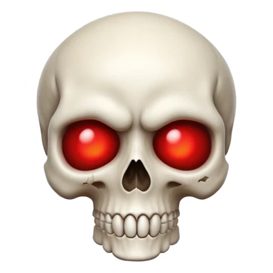 rofl skull emoji sticker