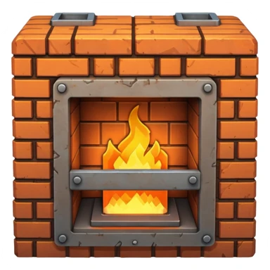 Minecraft Furnace  sticker