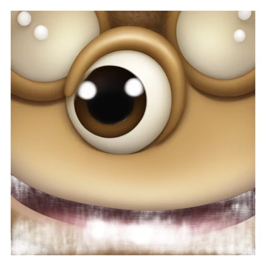 worm with a monkey head sticker