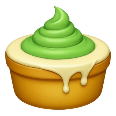 green cream skincare sticker