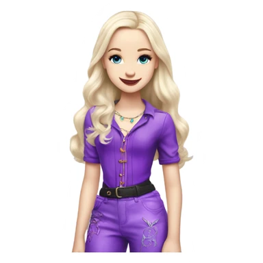 Dove cameron as Mal from descendants show sticker