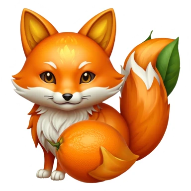 Kitsune fruits  sticker