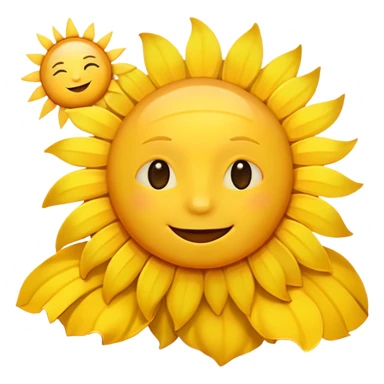 Sunshine with text Good Morning sticker