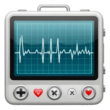 EKG on camera view window sticker