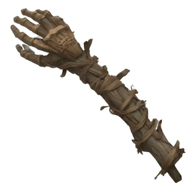  sekiro prosthesis wood arm sticker