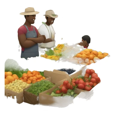 Farmers market sticker