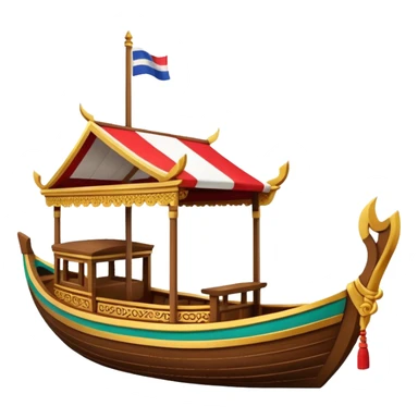 Thailand boat sticker