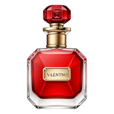 valentino perfume bottle sticker